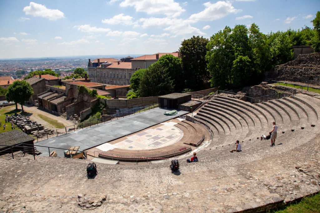 France, Lyon Roman Theatre High-Quality Images & Videos The MCA Collection