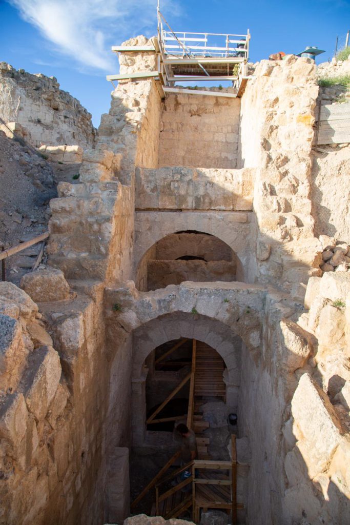 Israel, Herodium – Royal passageway High-Quality Images & Videos The MCA Collection