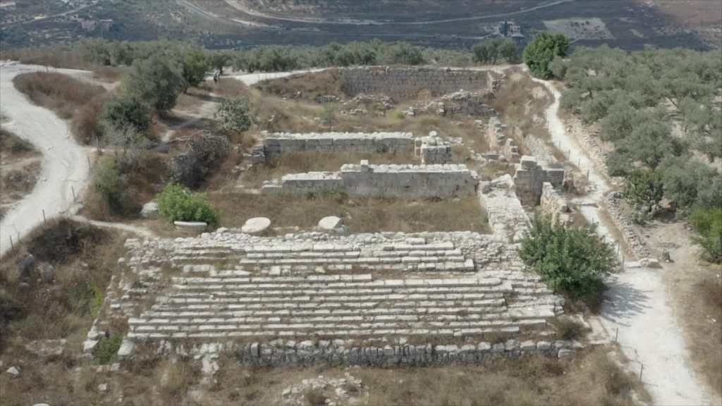 Iarael, Samaria, Temple of Augustus High-Quality Images & Videos The MCA Collection