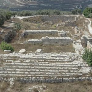 Iarael, Samaria, Temple of Augustus High-Quality Images & Videos The MCA Collection