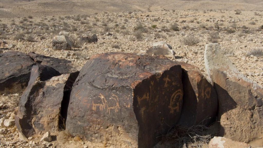 Israel, Negev ancient desert rock art (00:01:55) High-Quality Images & Videos The MCA Collection