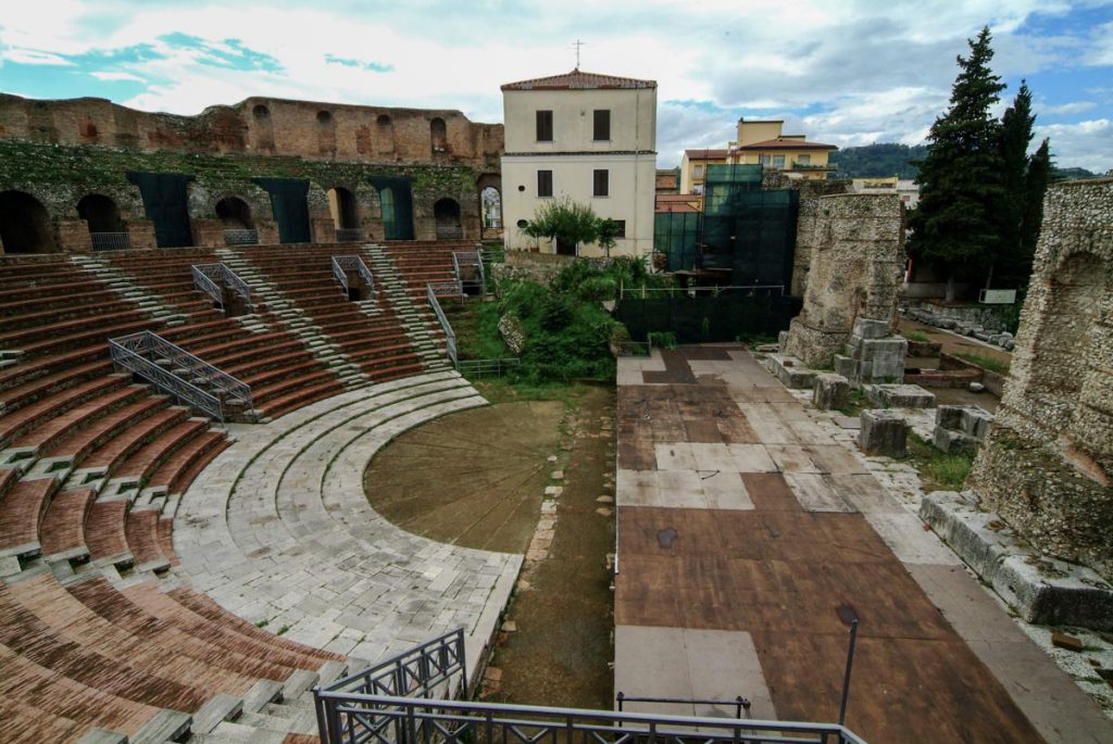 Italy, Campania, Benevento Roman Theatre High-Quality Images & Videos The MCA Collection