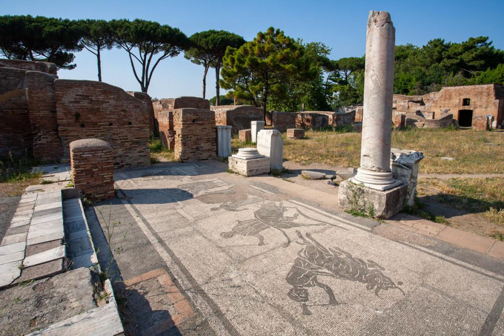 Italy, Ostia Antica, Barracks of the Vigiles High-Quality Images & Videos The MCA Collection