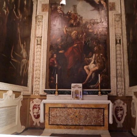 Italy, Rome - Basilica of Saints Cosmus and Damian - chapel2