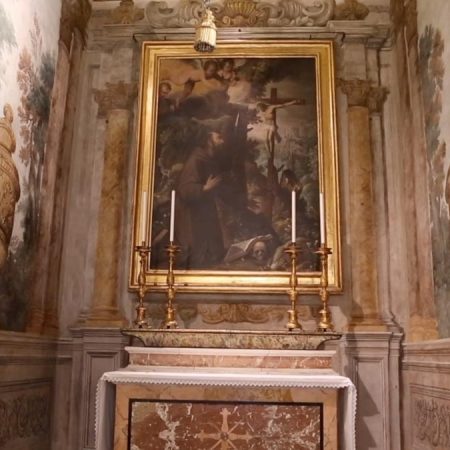 Italy, Rome - Basilica of Saints Cosmus and Damian - chapel4