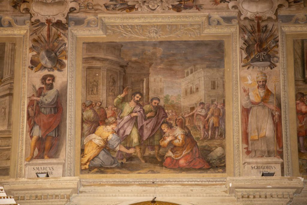 Italy, Rome – Basilica of Saints Cosmus and Damian – paintings High-Quality Images & Videos The MCA Collection