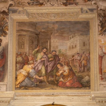 Italy, Rome - Basilica of Saints Cosmus and Damian - paintings
