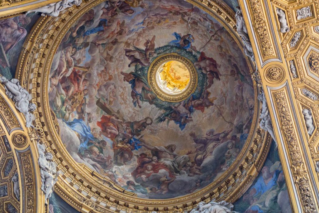 Italy, Rome, Chiesa Nuova – Santa Maria in Vallicella – frescoes High-Quality Images & Videos The MCA Collection