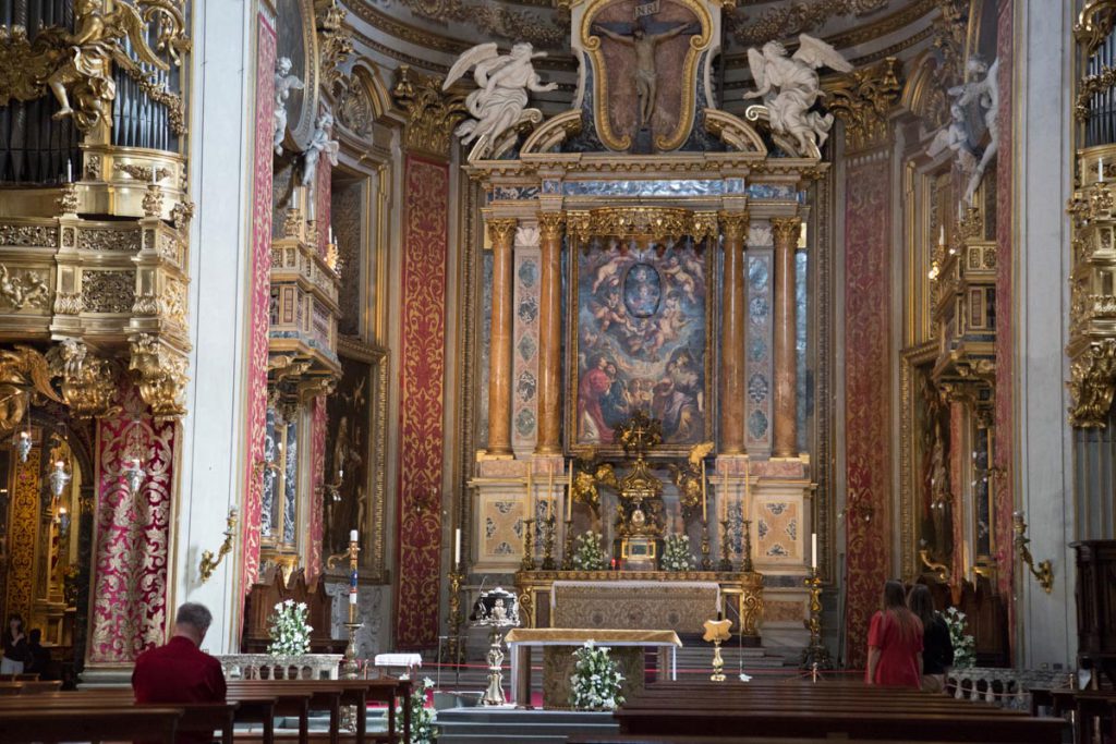 Italy, Rome, Chiesa Nuova – Santa Maria in Vallicella – high altar High-Quality Images & Videos The MCA Collection