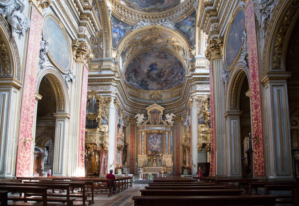 Italy, Rome, Chiesa Nuova – Santa Maria in Vallicella – nave High-Quality Images & Videos The MCA Collection