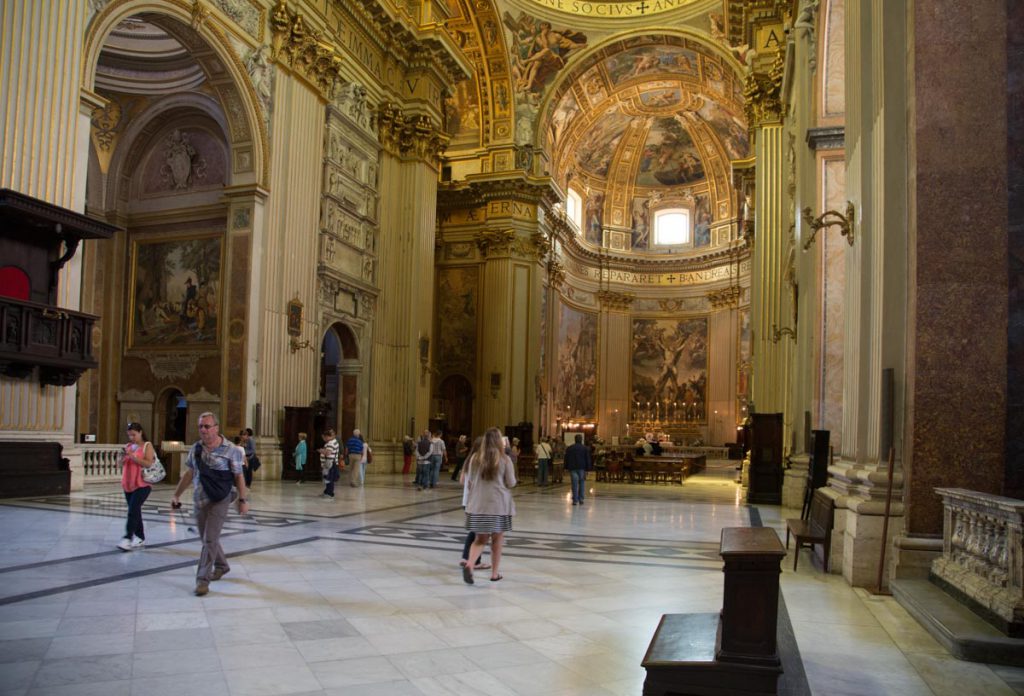 Italy, Rome, Church of Saint Andrew of the Valley- nave High-Quality Images & Videos The MCA Collection