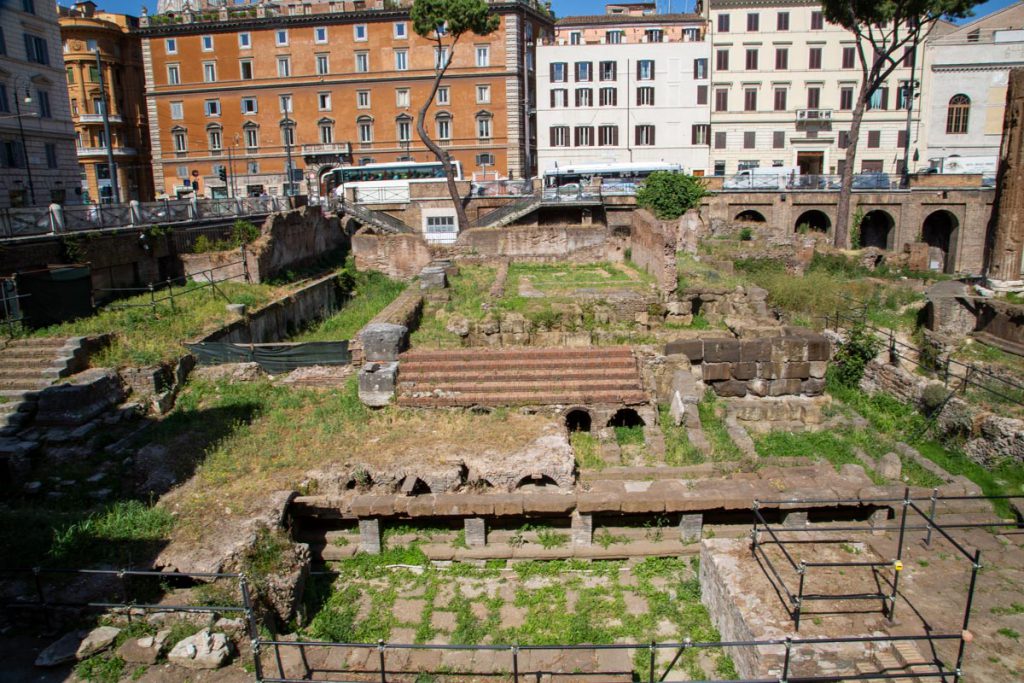 Italy, Rome, Largo Argentina sacred area – Temple of Feronia (00:01:49) High-Quality Images & Videos The MCA Collection
