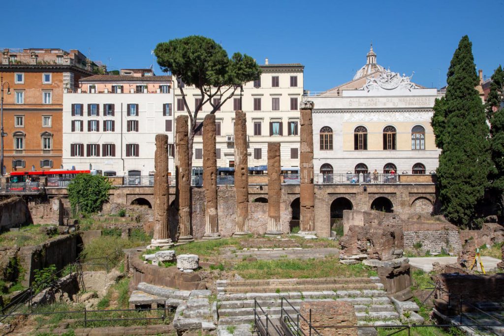Italy, Rome, Largo Argentina sacred area – Temple of Fortuna (00:01:36) High-Quality Images & Videos The MCA Collection