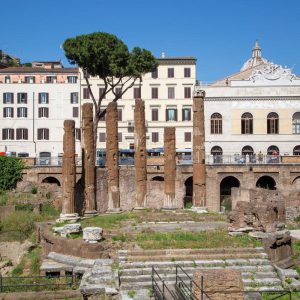 Italy, Rome, Largo Argentina sacred area – Temple of Fortuna (00:01:36) High-Quality Images & Videos The MCA Collection