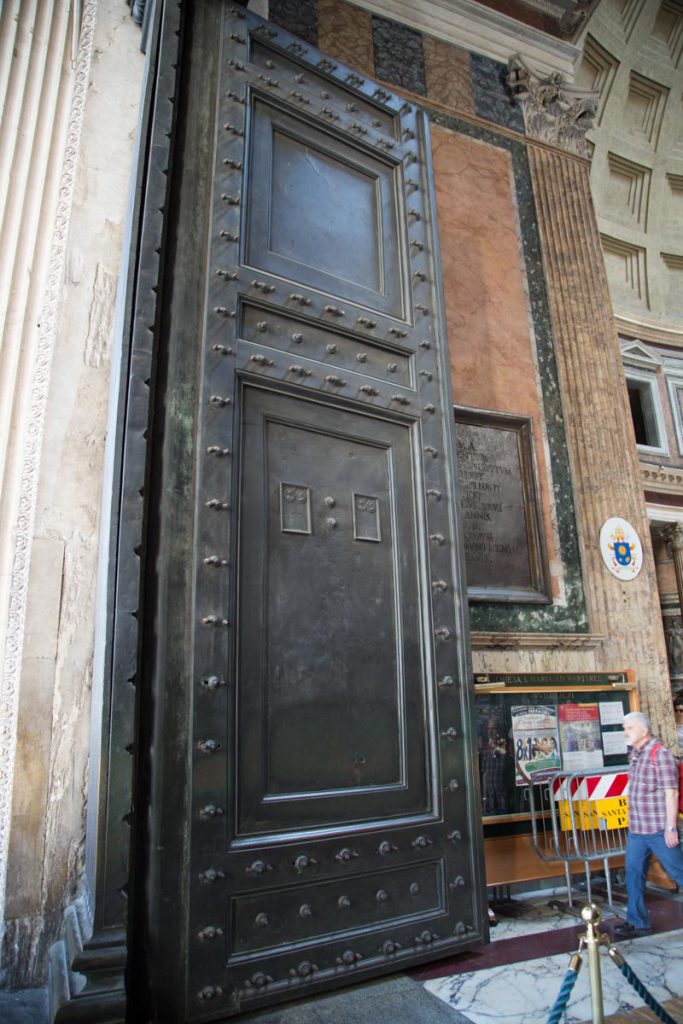 Italy, Rome, Pantheon – Bronze door High-Quality Images & Videos The MCA Collection
