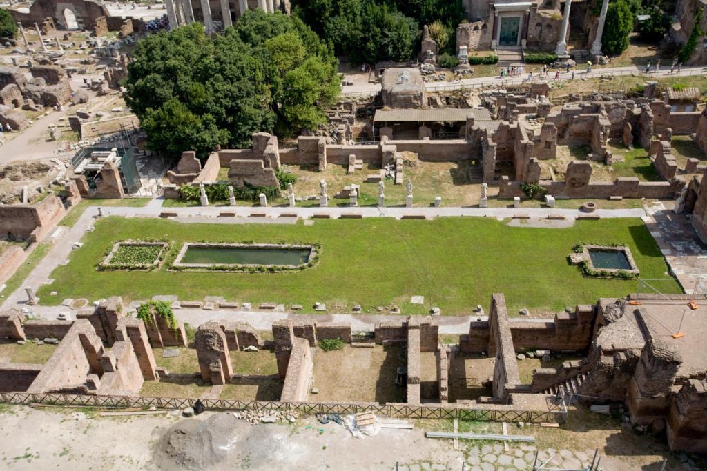 Italy, Rome, Roman Forum – House of the Vestals High-Quality Images & Videos The MCA Collection