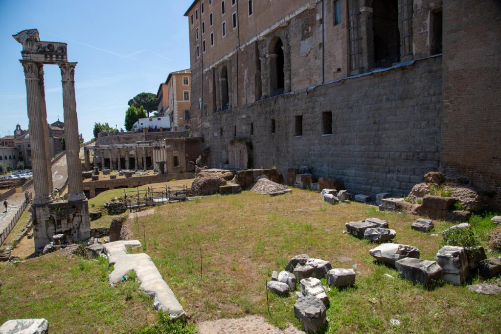 Italy, Rome, Roman Forum – Temple of Concord High-Quality Images & Videos The MCA Collection