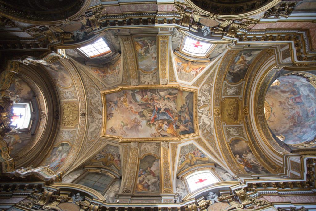 Italy, Rome, Santa Maria Maddalena – Ceiling High-Quality Images & Videos The MCA Collection