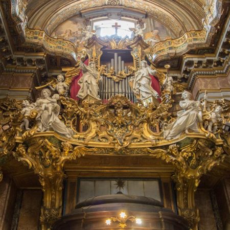 Italy, Rome, Santa Maria Maddalena - organ