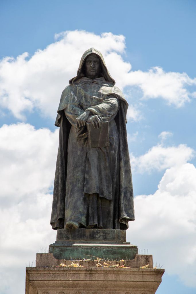 Italy, Rome – Statue of Giordano Bruno – Campo dei Fiori (00:00:57) High-Quality Images & Videos The MCA Collection