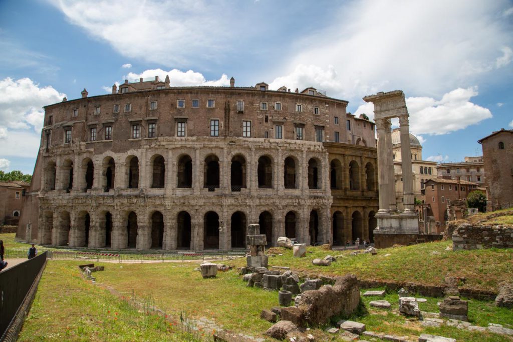 Italy, Rome, Theatre of Marcellus (00:02:10) High-Quality Images & Videos The MCA Collection