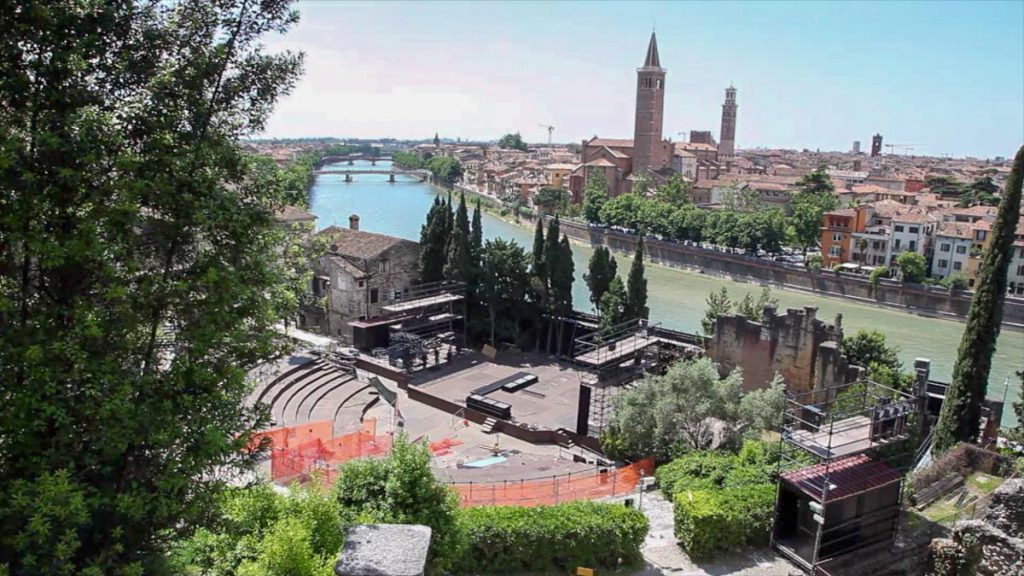 Italy, Veneto, Verona Roman Theatre High-Quality Images & Videos The MCA Collection