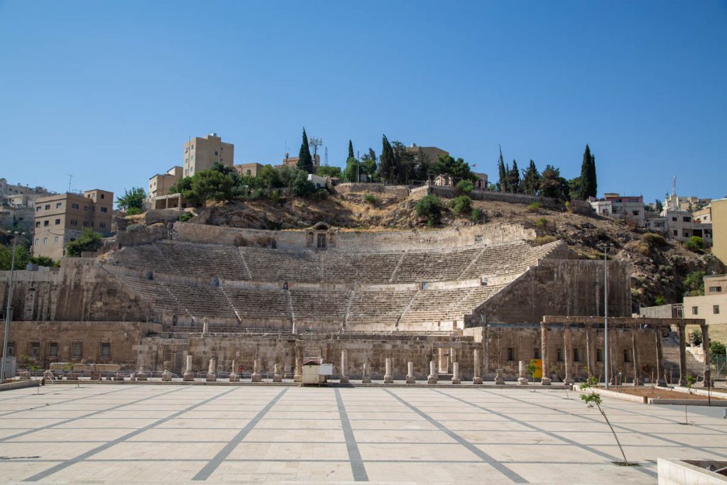 Jordan, Amman, Roman theatre (00:00:30) High-Quality Images & Videos The MCA Collection
