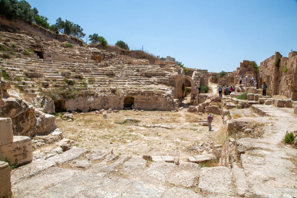 Jordan, Beit Ras (Capitolias) – Roman theatre (00:01:30) High-Quality Images & Videos The MCA Collection