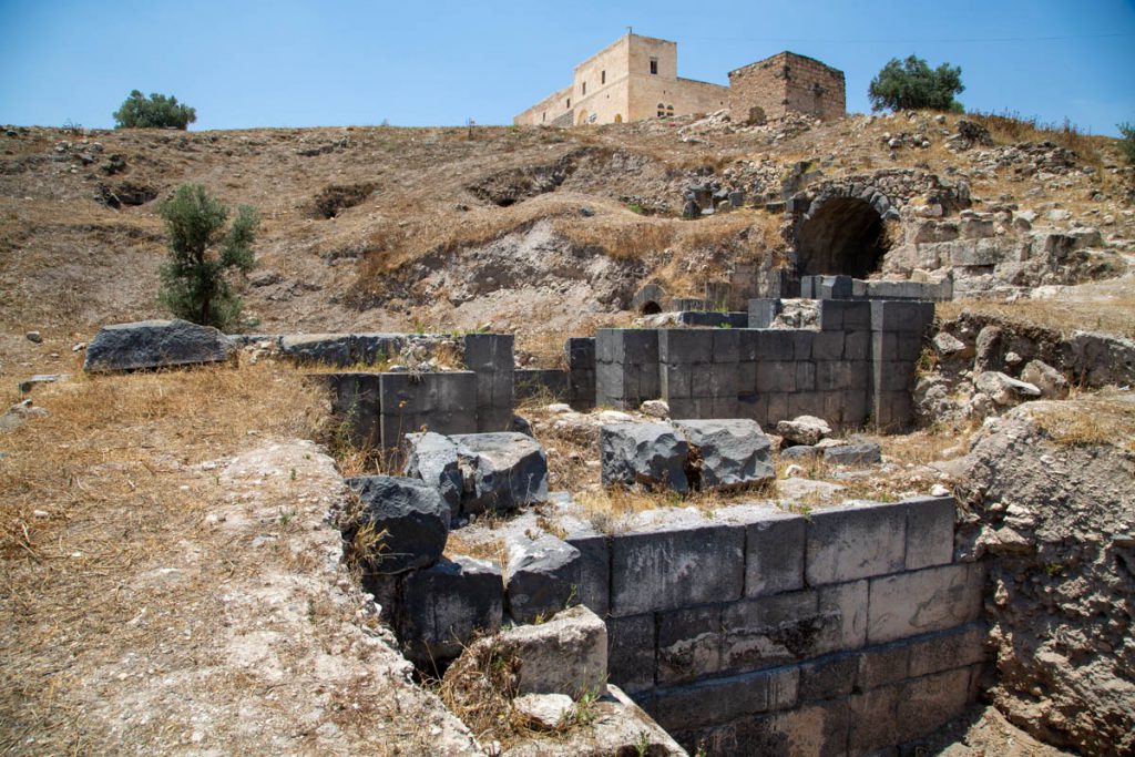Jordan, Gadara(Umm Qais) -Roman  theatre (north) High-Quality Images & Videos The MCA Collection