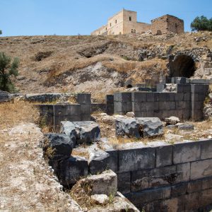 Jordan, Gadara(Umm Qais) -Roman  theatre (north) High-Quality Images & Videos The MCA Collection