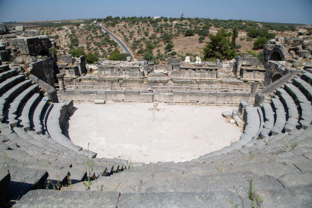 Jordan, Gadara(Umm Qais) -Roman  theatre (west) High-Quality Images & Videos The MCA Collection