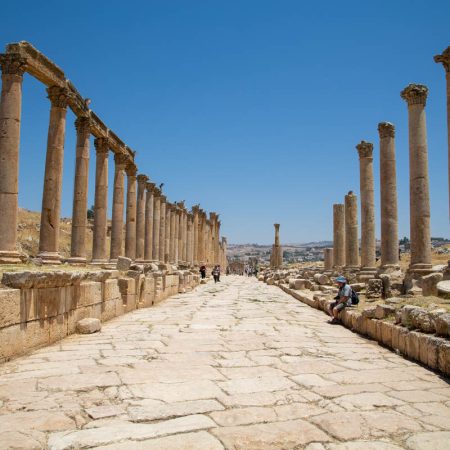 Jordan, Jerash - Cardo Maximus