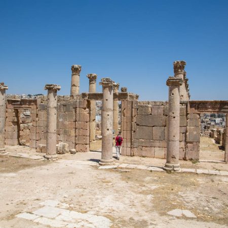 Jordan, Jerash - Cathedral complex