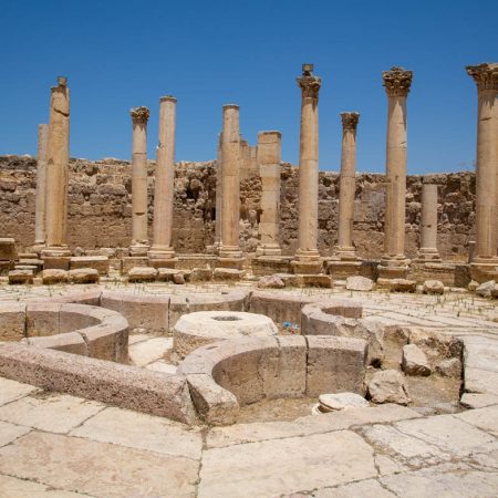 Jordan, Jerash - Macellum (Market)
