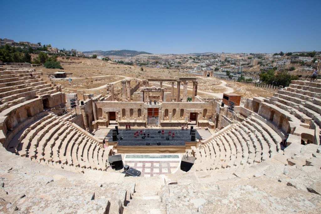 Jordan, Jerash – Roman theatre (South) High-Quality Images & Videos The MCA Collection