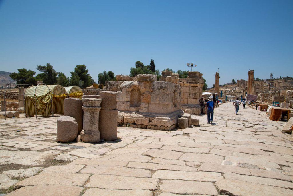 Jordan, Jerash – Tetrapylon High-Quality Images & Videos The MCA Collection