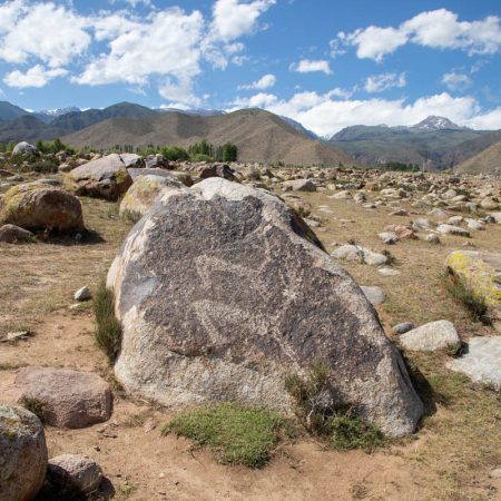Kyrgyzstan, Cholpon Ata Prehistoric site | Archaeology Photography