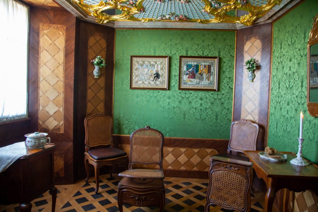 Latvia, Baroque Rundale palace – Duchess toilet room High-Quality Images & Videos The MCA Collection