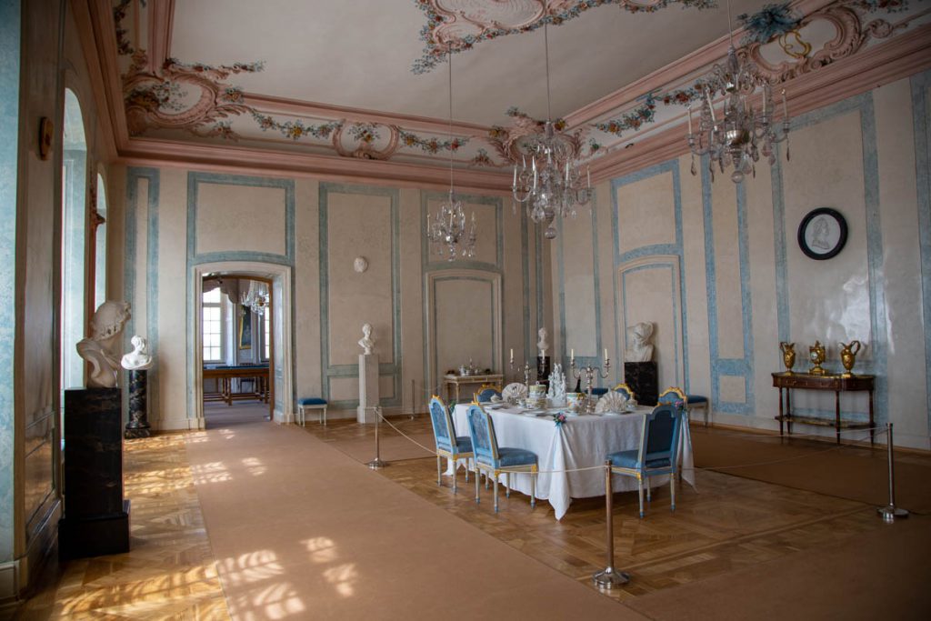 Latvia, Baroque Rundale palace – Duke’s dining room High-Quality Images & Videos The MCA Collection