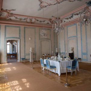 Latvia, Baroque Rundale palace – Duke’s dining room High-Quality Images & Videos The MCA Collection