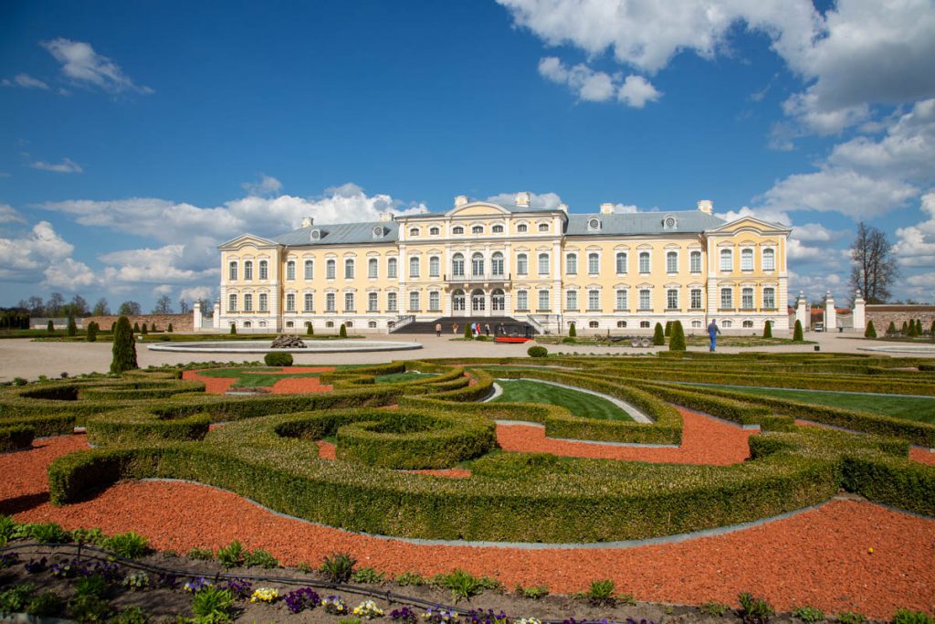Latvia, Baroque Rundale palace – Gardens High-Quality Images & Videos The MCA Collection
