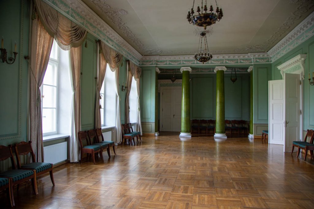 Latvia, Mezotne Palace – Main Hall – Neoclassical High-Quality Images & Videos The MCA Collection