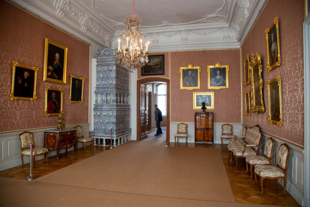 Latvia, Baroque Rundale palace – Governor’s  portraits room High-Quality Images & Videos The MCA Collection