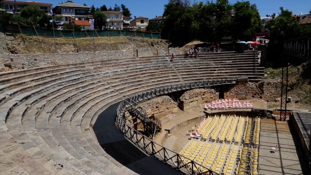 Macedonia, Ohrid Roman theatre High-Quality Images & Videos The MCA Collection
