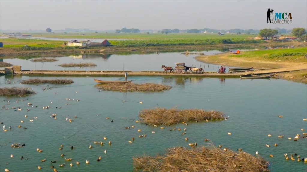 Myanmar,  Taungthaman lake, U Bein bridge (00:03:10) Myanmar,  Taungthaman lake, U Bein bridge (00:03:10) High-Quality Images & Videos The MCA Collection