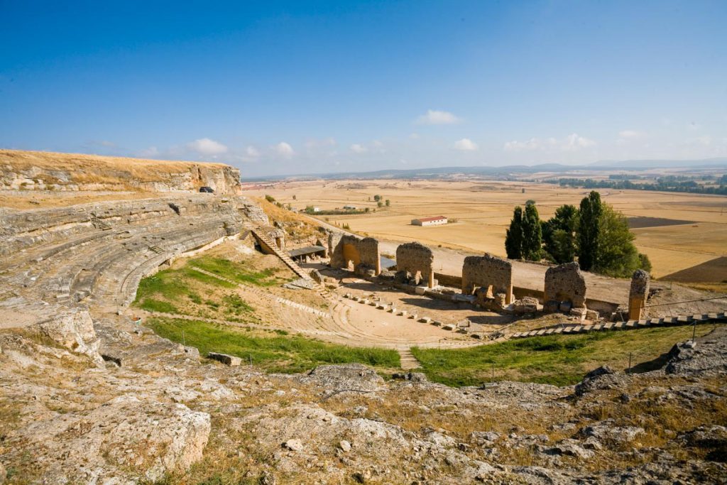 Spain, Clunia Roman Theatre High-Quality Images & Videos The MCA Collection
