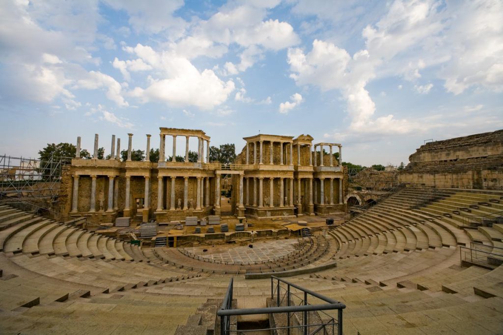 Spain, Merida Roman Theatre High-Quality Images & Videos The MCA Collection