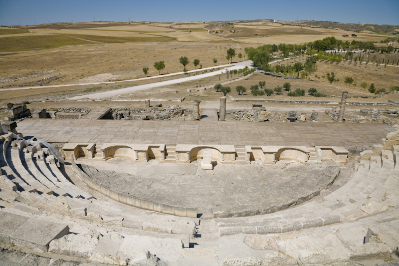 Spain, Segorbiga Roman Theatre High-Quality Images & Videos The MCA Collection
