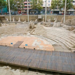 Spain, Zaragoza Roman Theatre High-Quality Images & Videos The MCA Collection