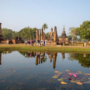 Sukhothai - Wat Mahathat | Archaeology Images and Videos